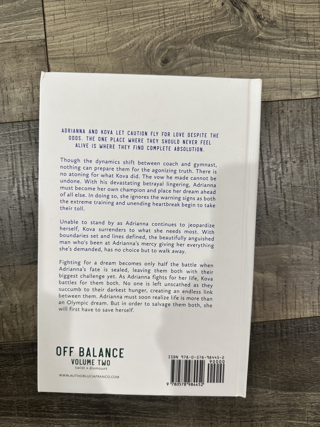 Franco, Lucia-Off Balance Volume Two