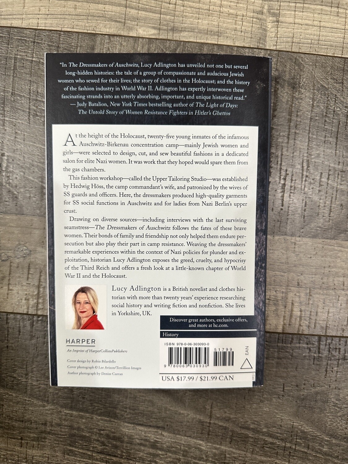 Adlington, Lucy-The Dressmakers of Auschwitz