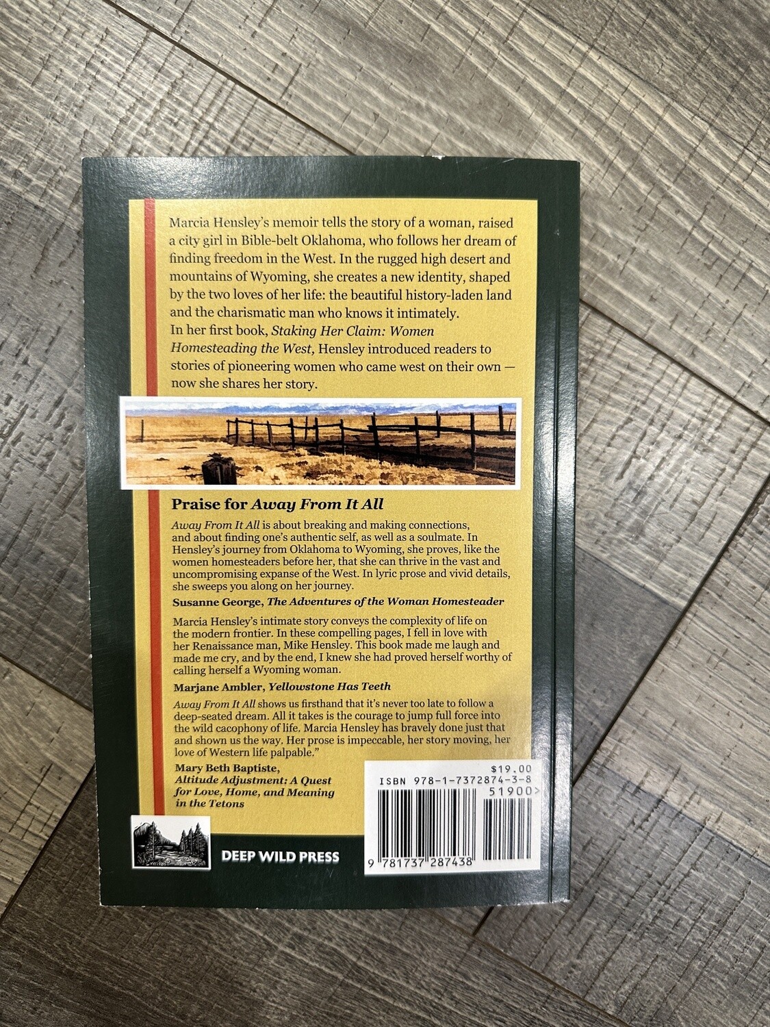 Hensley, Marcia-Away From It All