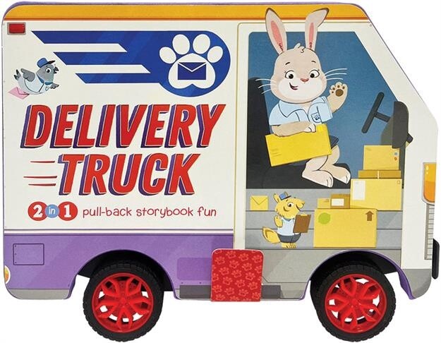 Pull Back Delivery Truck