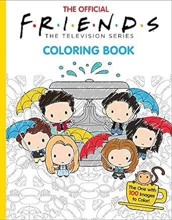 The Official Friends Coloring Book