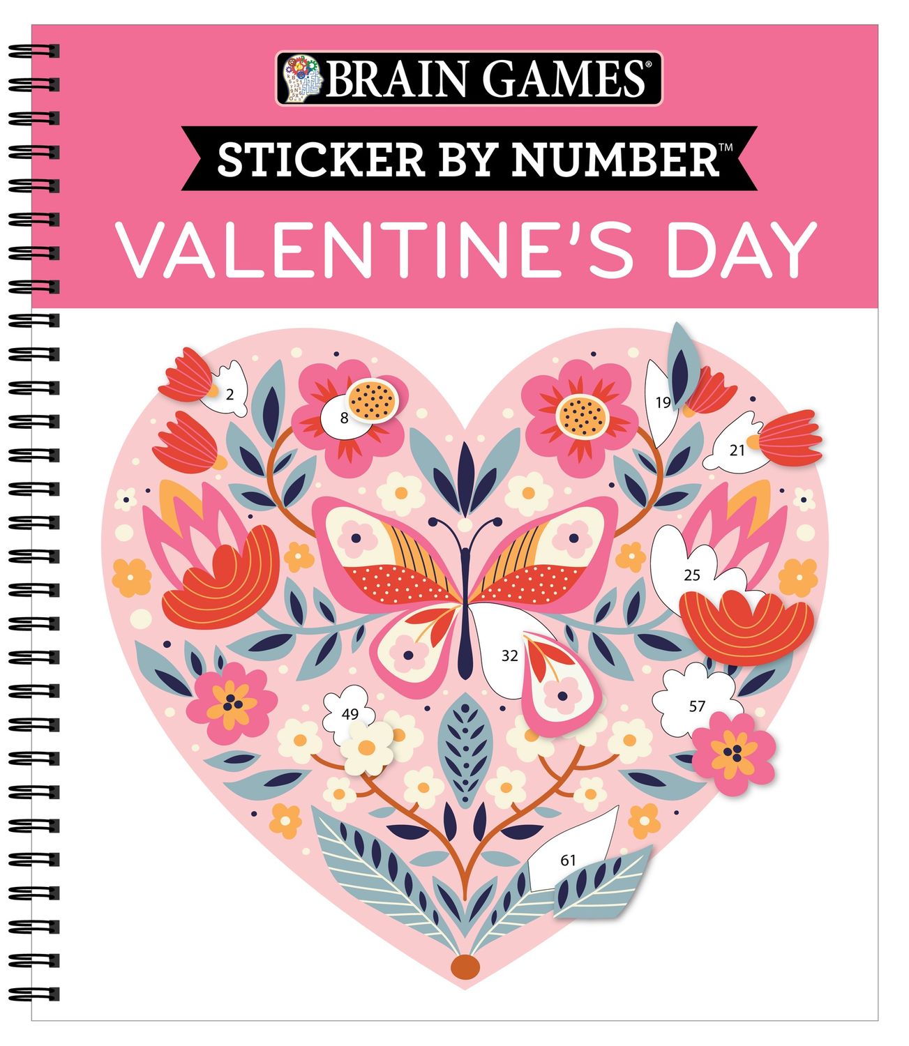 Brain Games Sticker by Number Valentine&#39;s Day