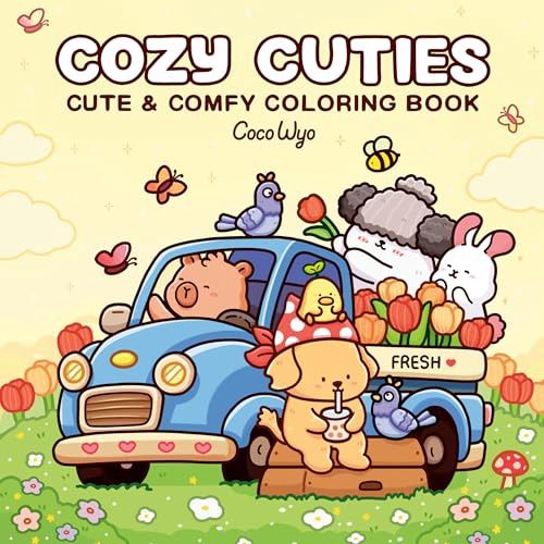 Coloring Books, Book Type: Cozy Cuties