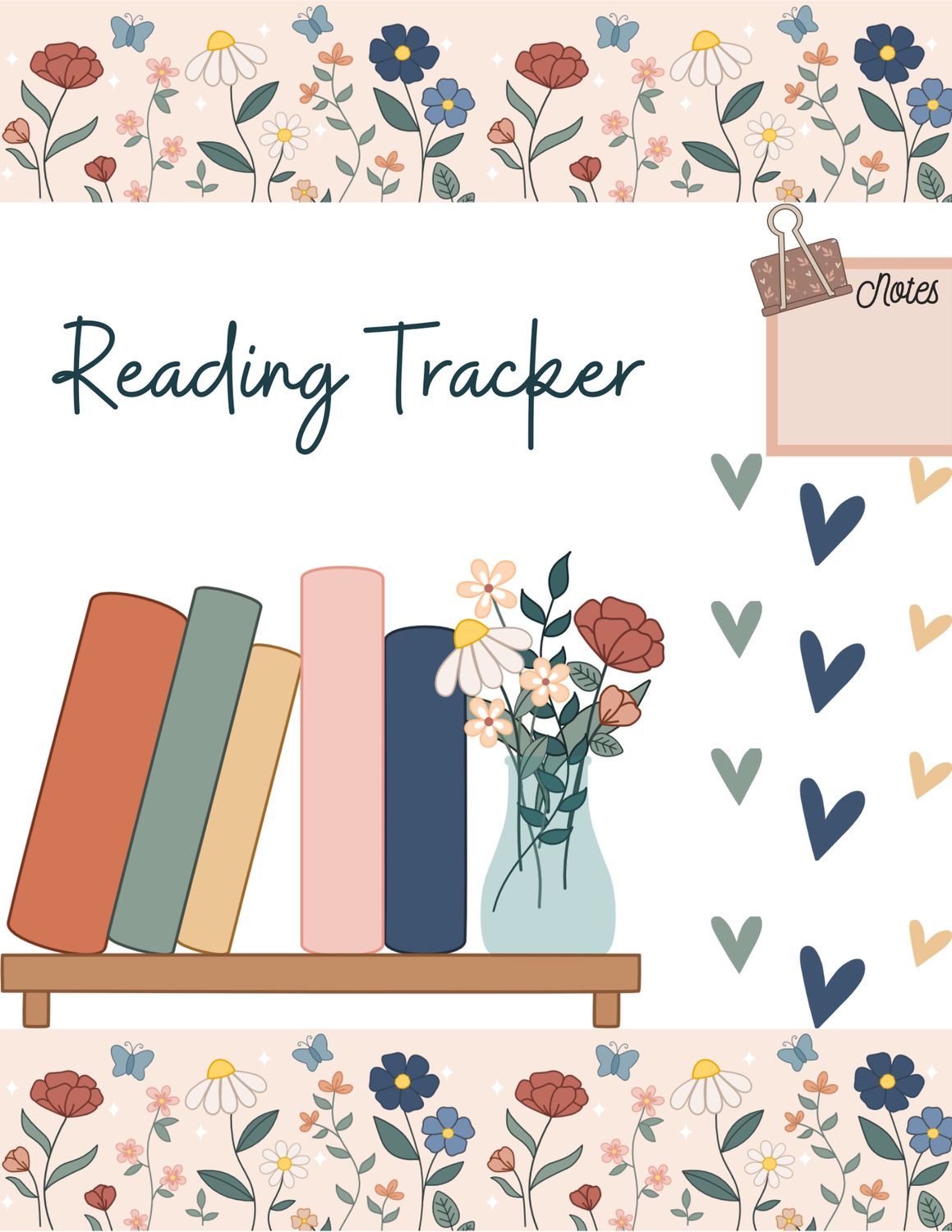 Book Tracker Journal-Digital