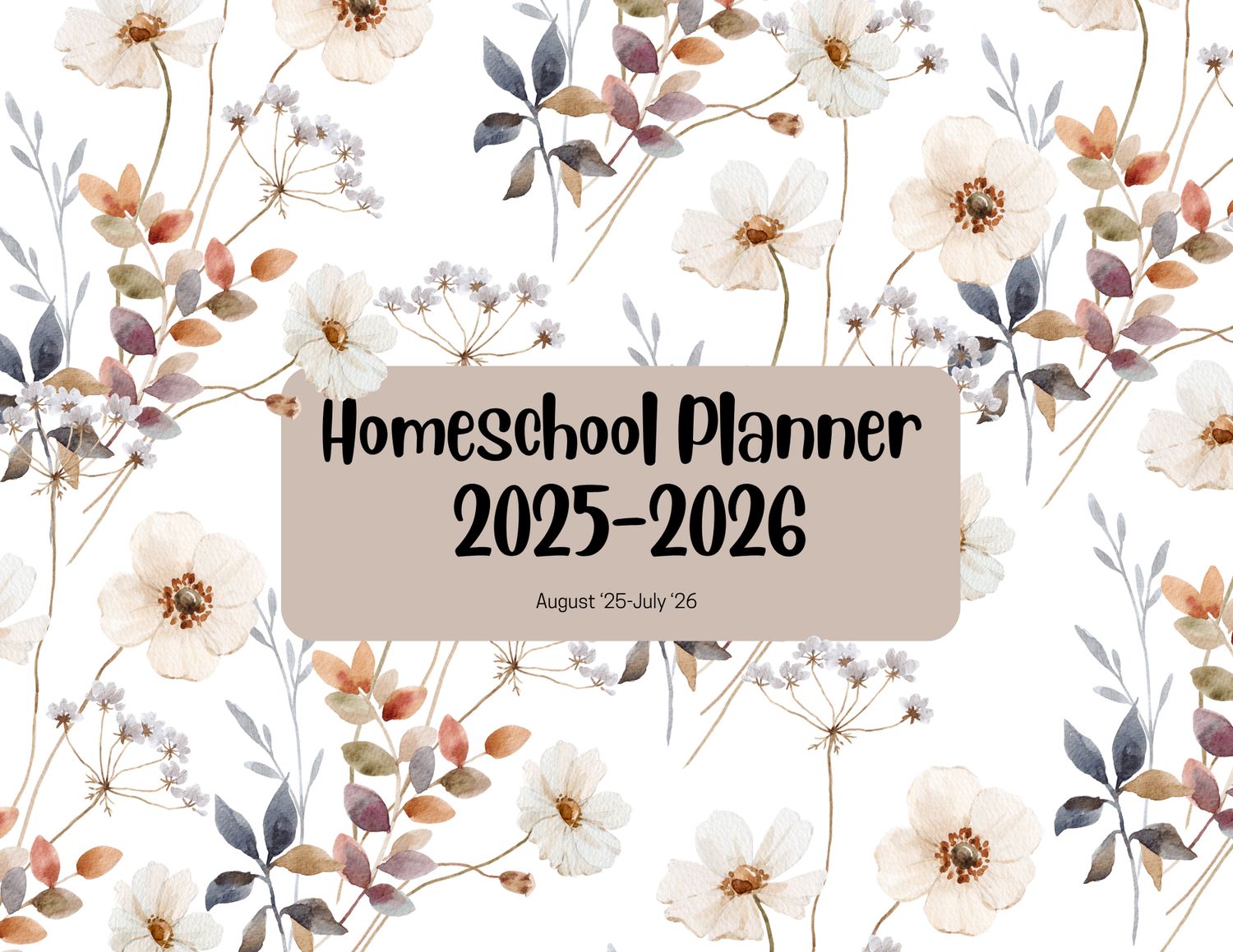 Homeschool Planner