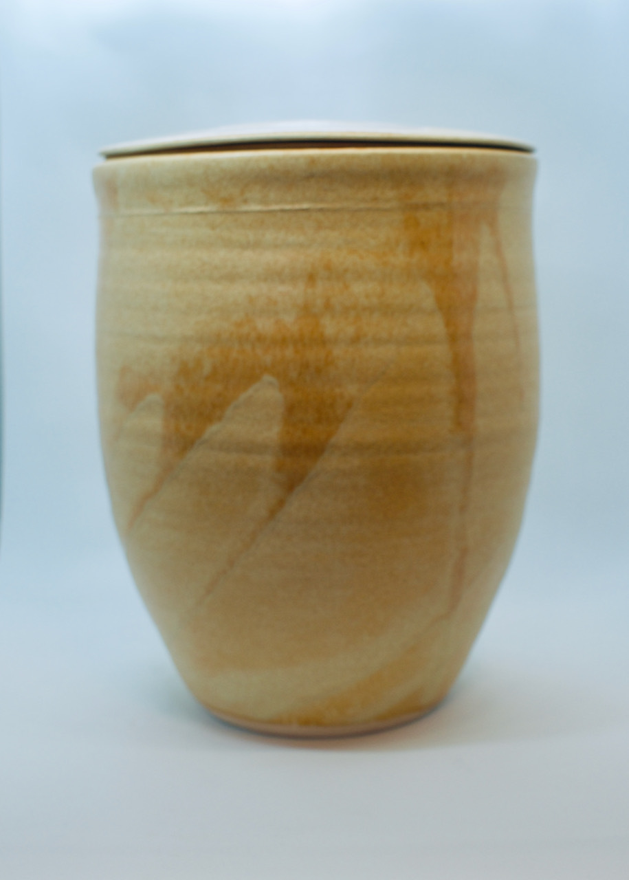 Sandfarbene Urne, XXL