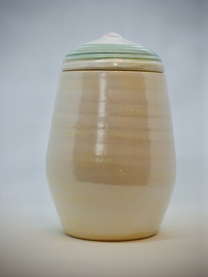 Urne in Perlmutt-Optik, M