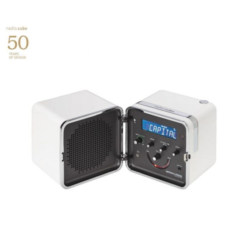Radio Cubo 50 Bianco