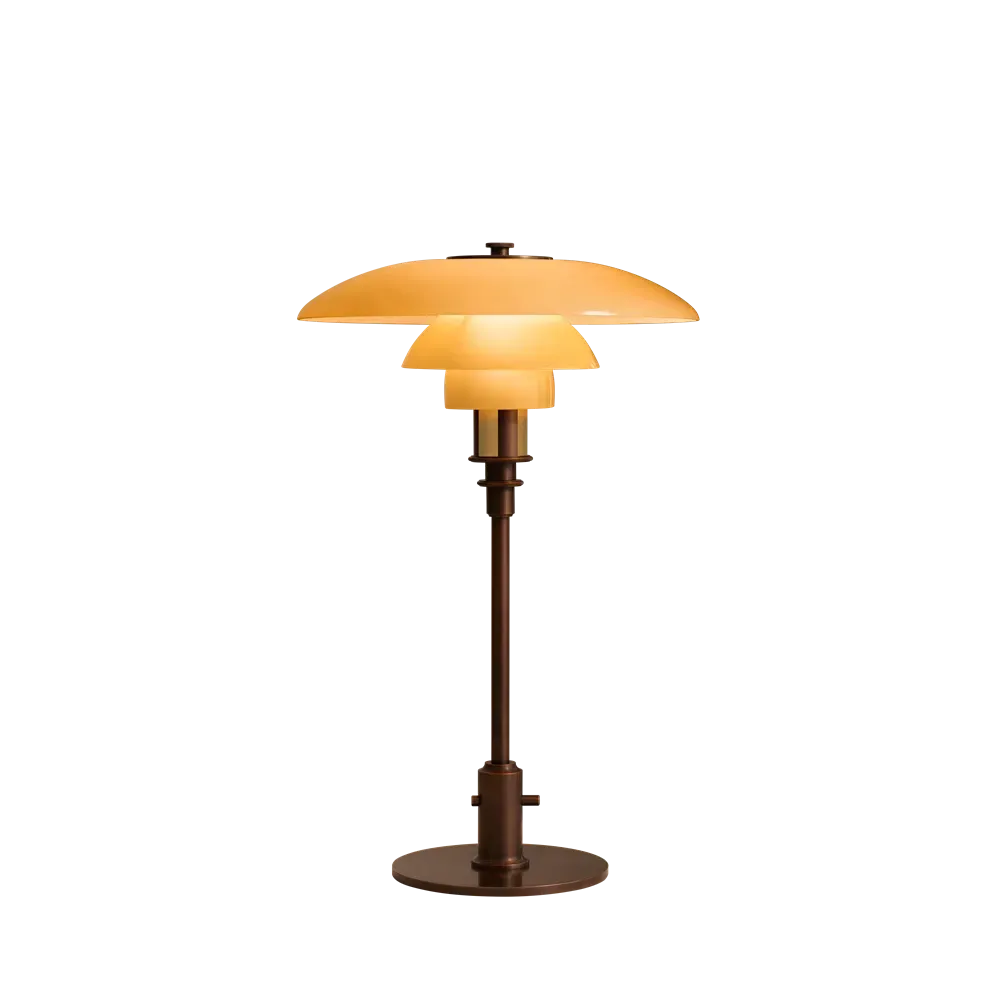 PH 2/1 DA TAVOLO - LIMITED EDITION VETRO AMBRA