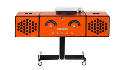 RADIOFONOGRAFO - ARANCIO