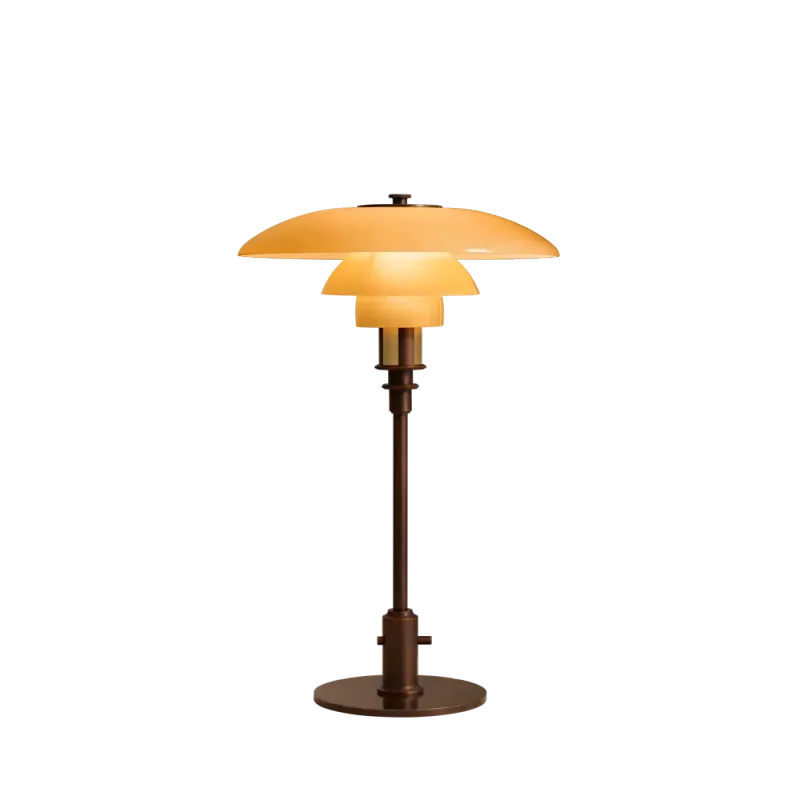 PH 2/1 DA TAVOLO - LIMITED EDITION VETRO AMBRA