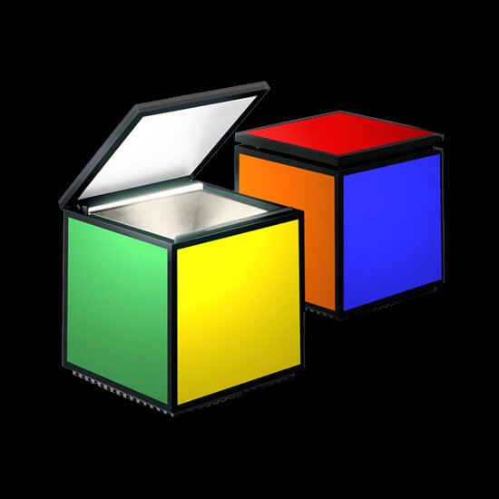 CUBO LED PENTACOLARE CUBO LED PENTACOLARE