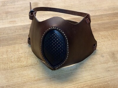 LEATHER FACEMASK