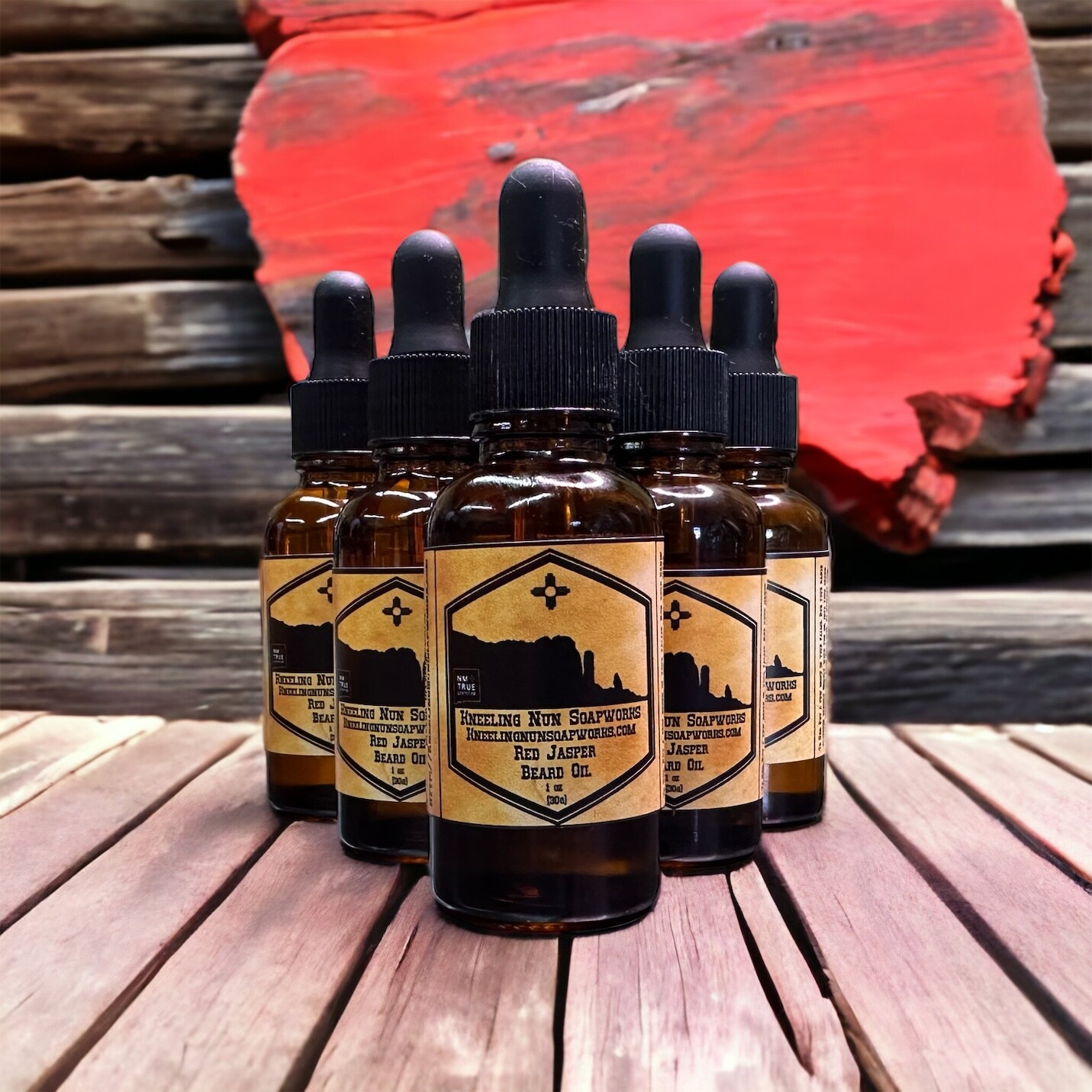 RED JASPER BEARD OIL