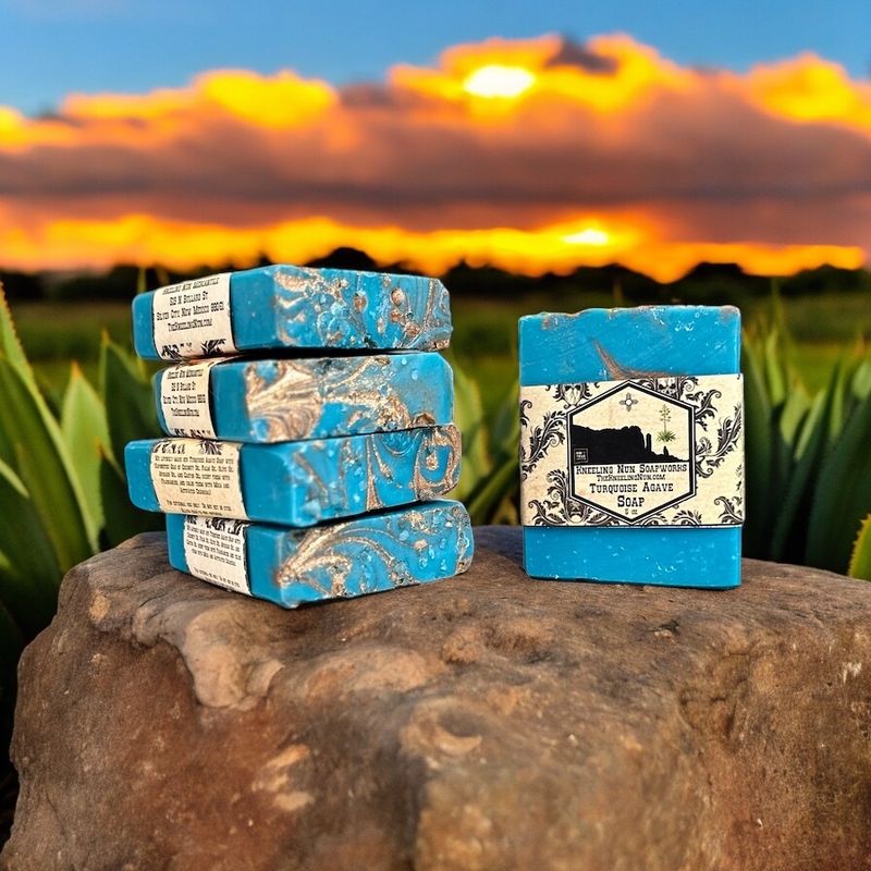 TURQUOISE AGAVE SOAP