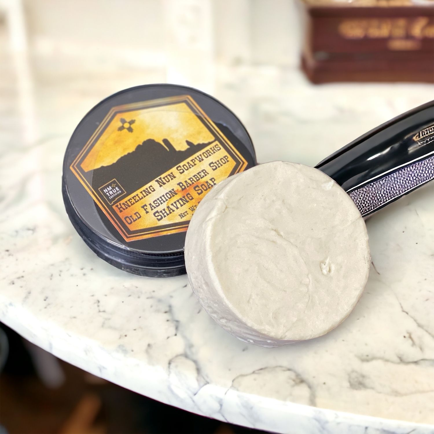 OLD FASHION BARBER SHOP SHAVING SOAP