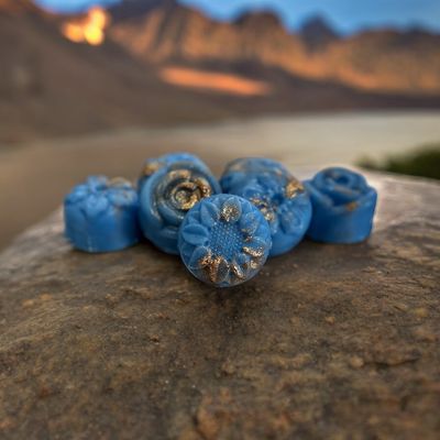 BLUE COPPER WAX TARTS