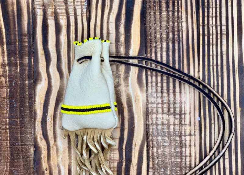 BEADED MEDICINE BAGS