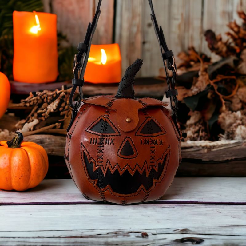 JACK-O-LANTERN HANDBAG