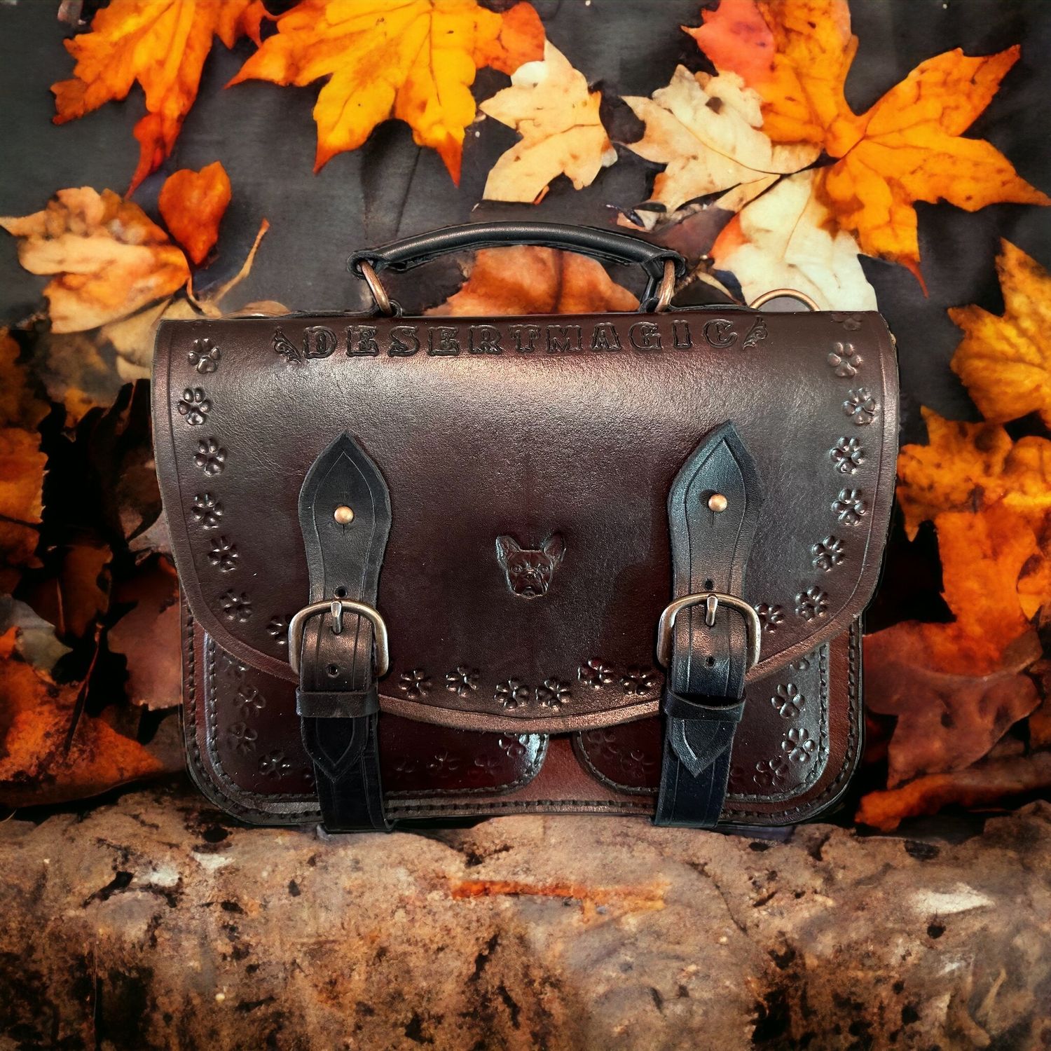 LEATHER BRIEFCASE (SMALL)