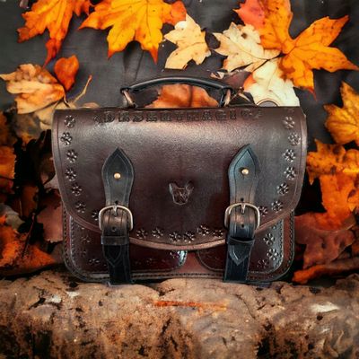 LEATHER BRIEFCASE (SMALL)