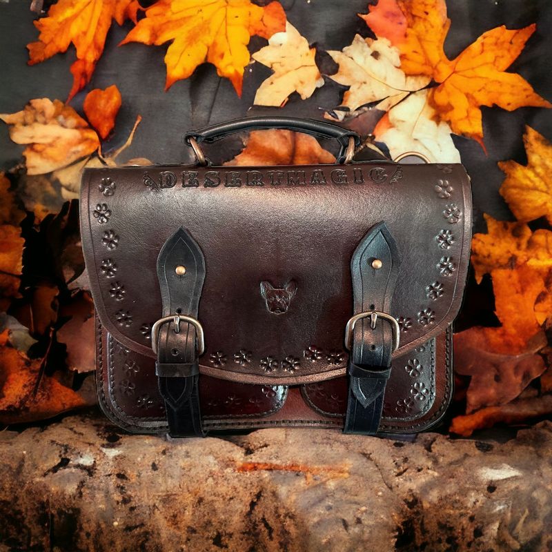 LEATHER BRIEFCASE (SMALL)