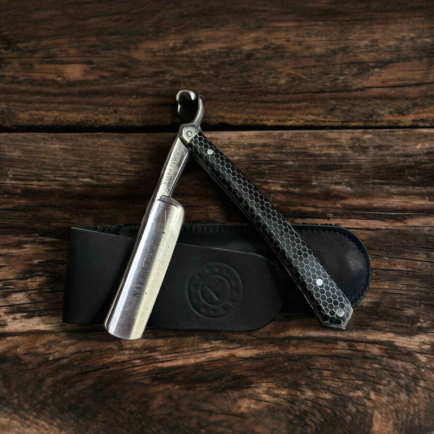 NAKED ARMOR ELYAN 7/8&quot; STRAIGHT RAZOR