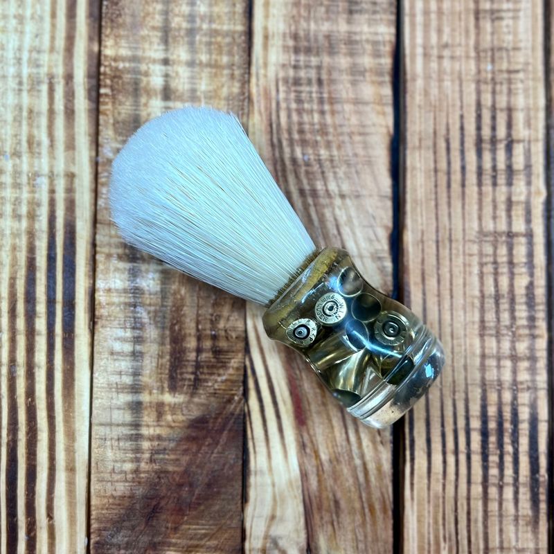 BULLET CASING SHAVING BRUSH
