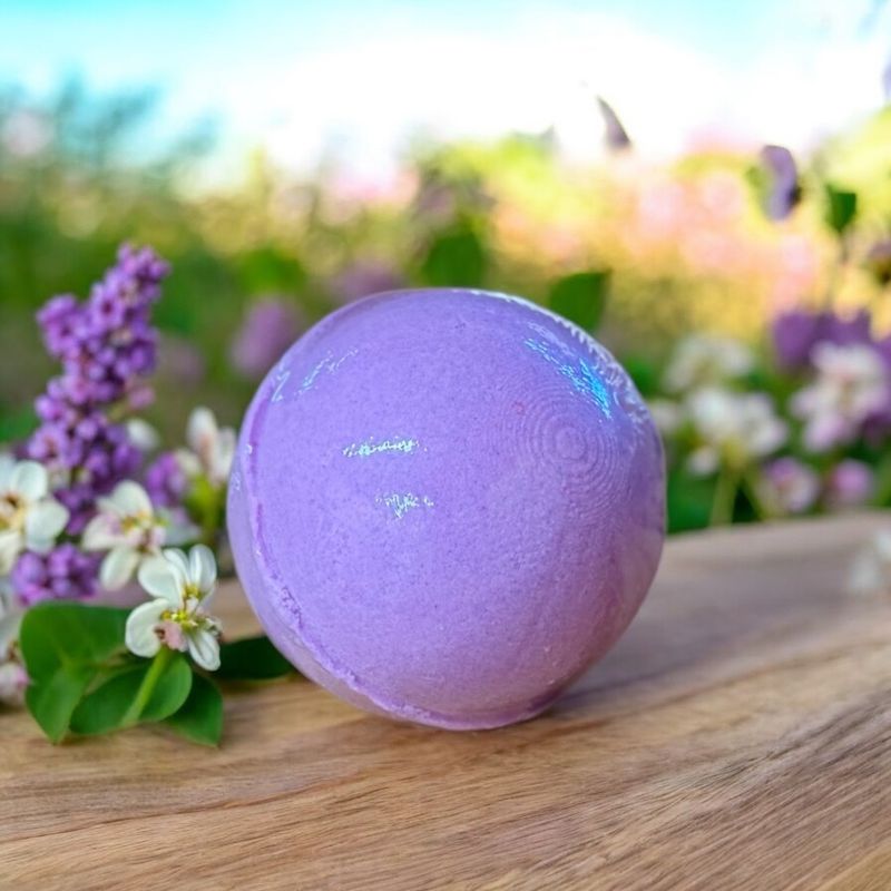 PINK ROUND BATH BOMB