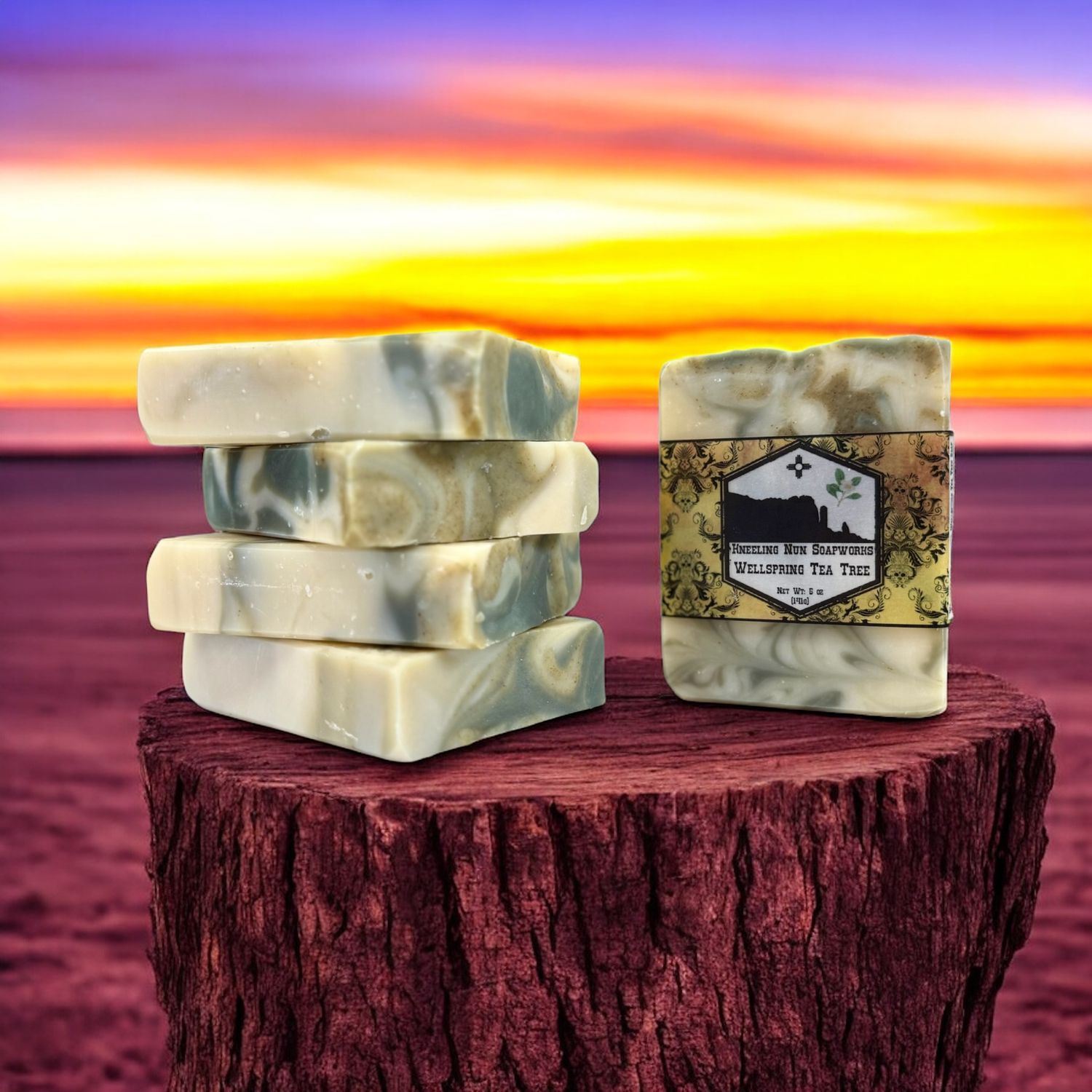 WELLSPRING TEA TREE SOAP