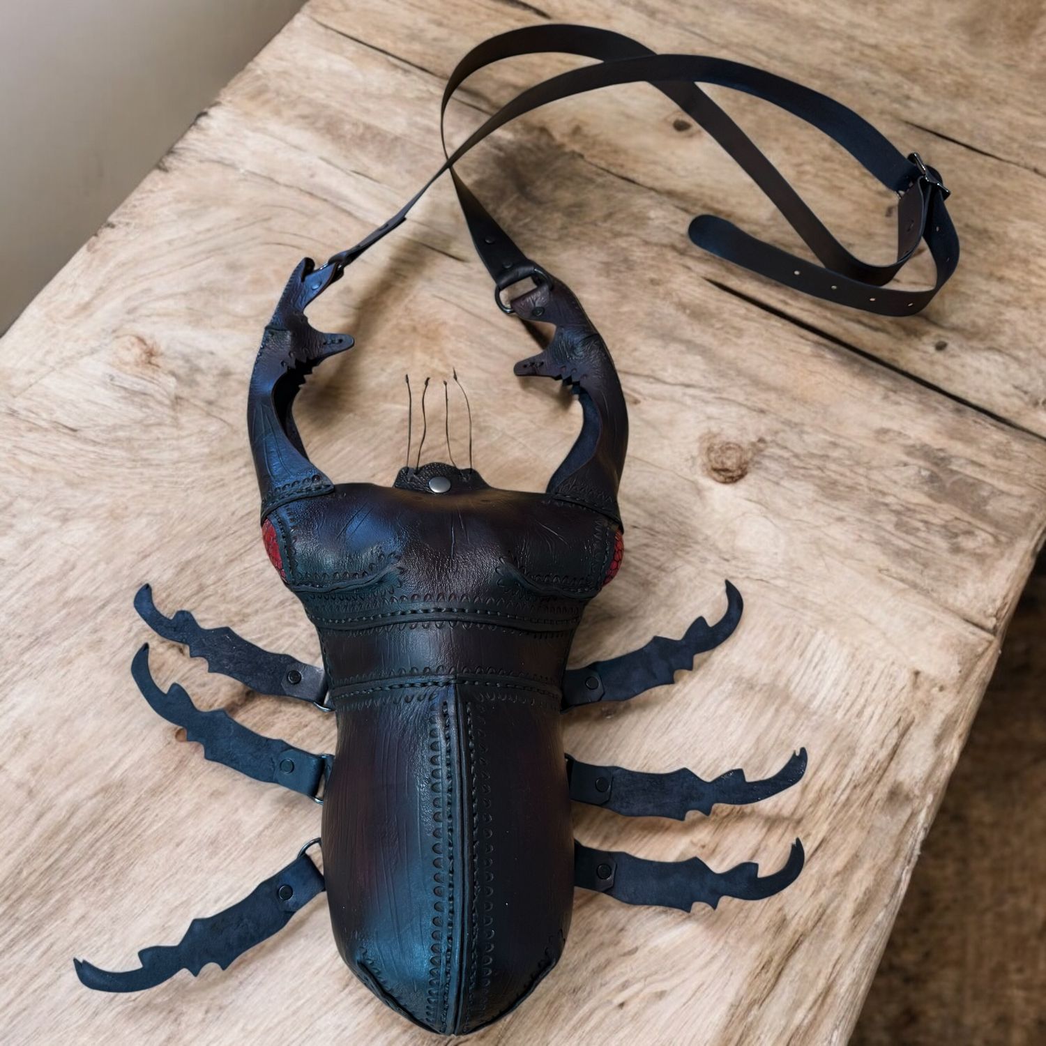 CUSTOM STAG BEETLE BAG