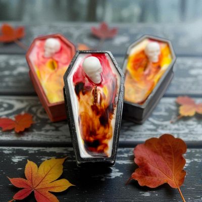 Wraith's Rustle Coffin Candle