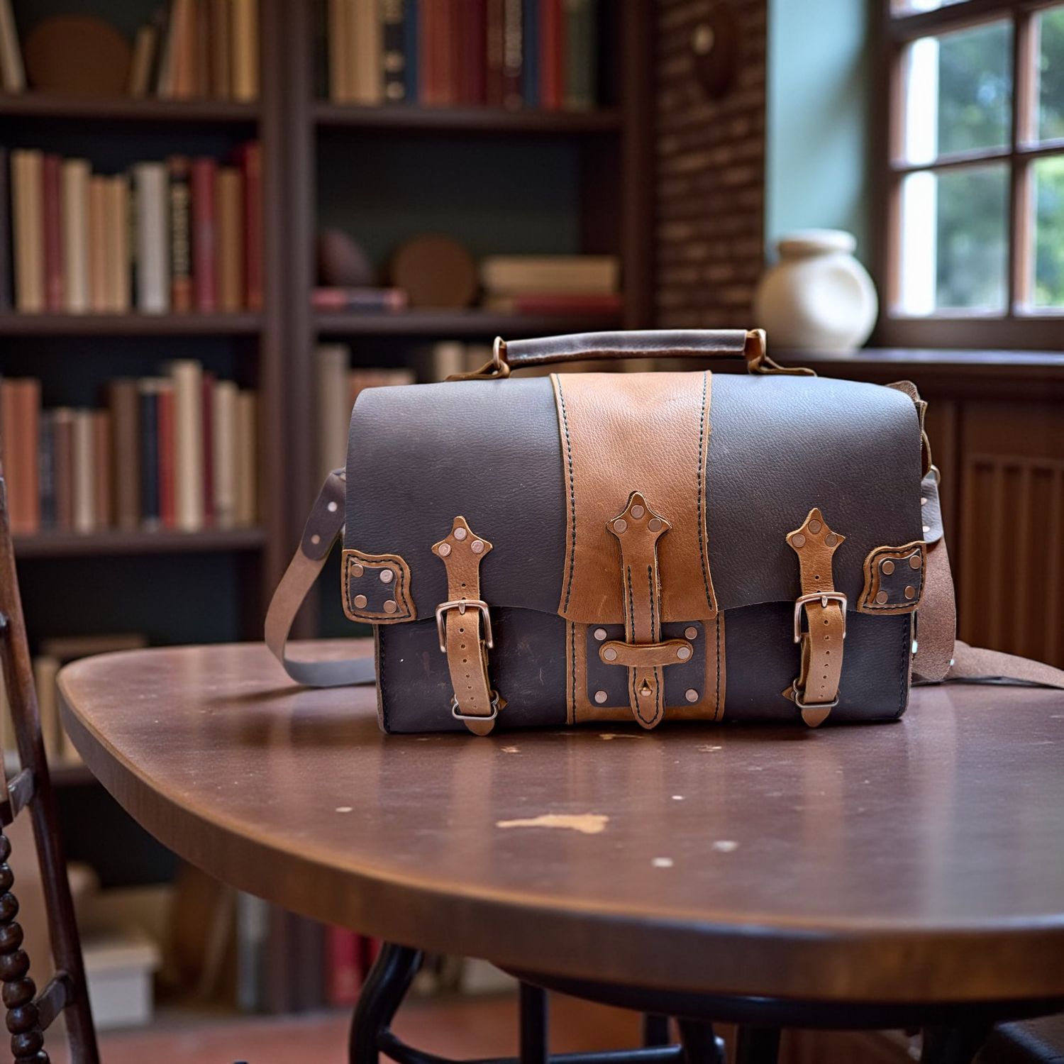 Leather Briefcase (Large)