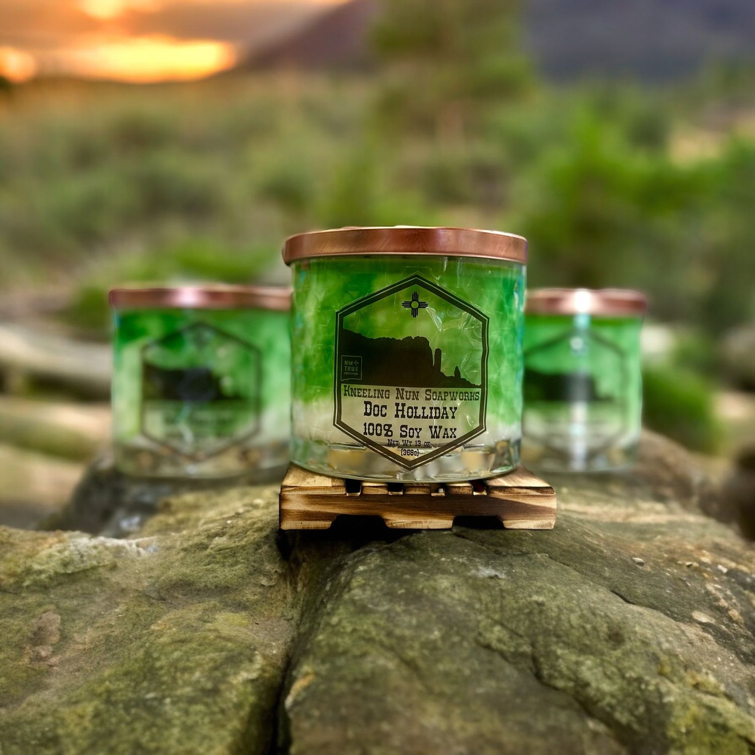 Doc Holliday Candle