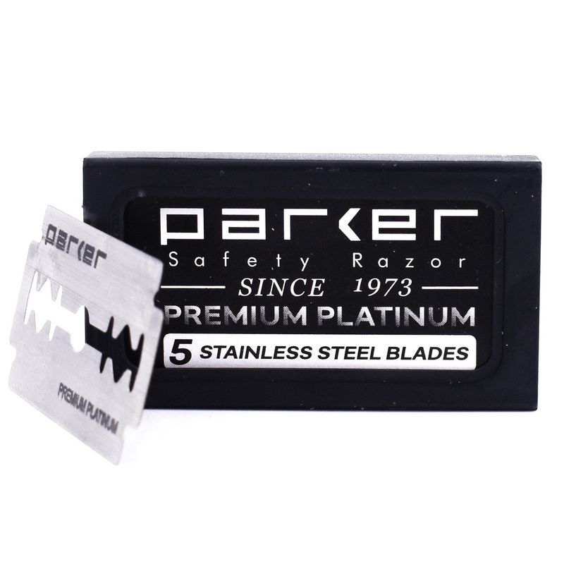 PARKER SAFETY RAZOR BLADES 5 PACK