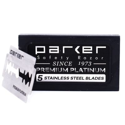PARKER SAFETY RAZOR BLADES 5 PACK