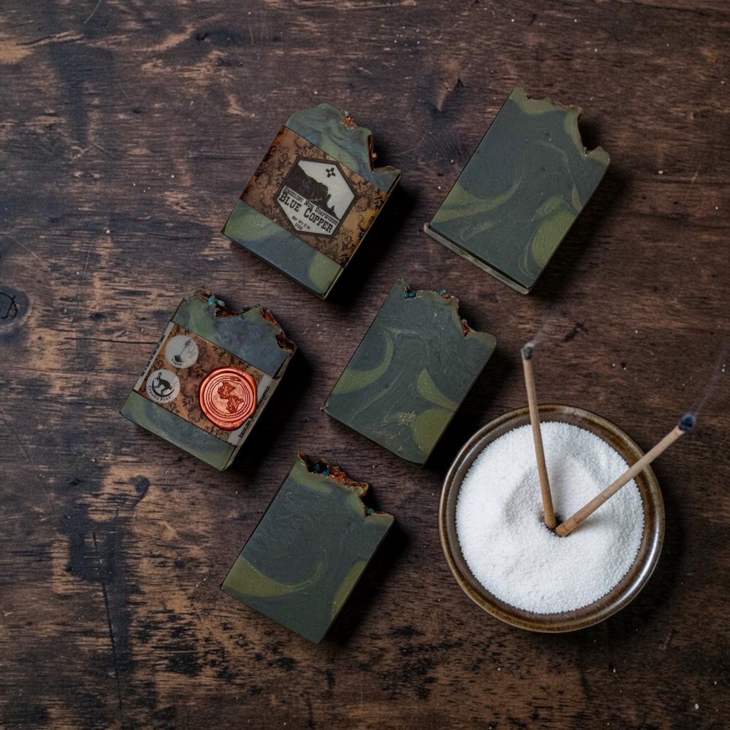 Blue Copper Soap