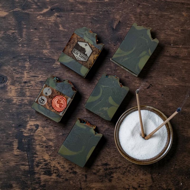 Blue Copper Soap