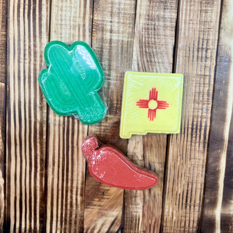 Red or Green Chile Bath Bomb