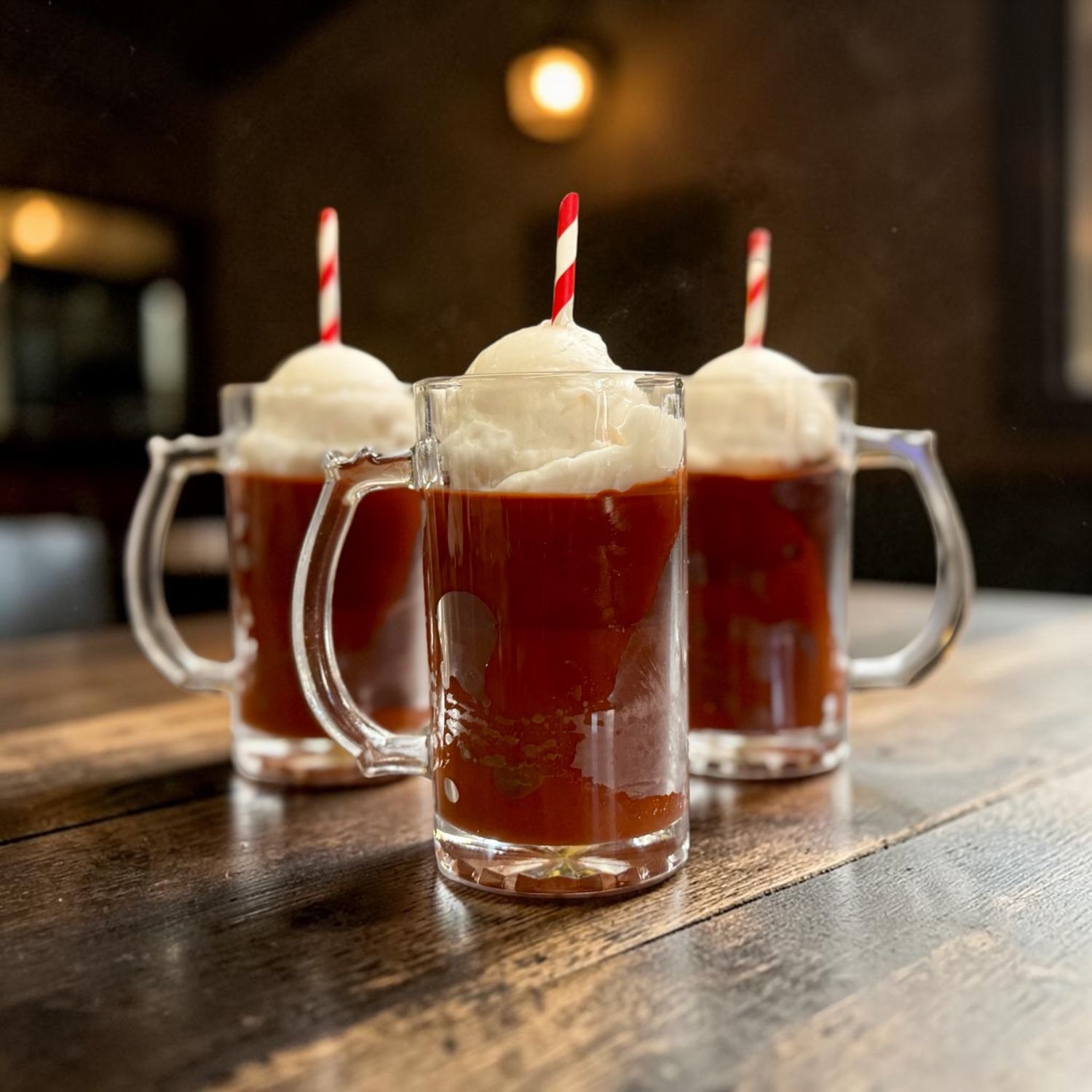 ROOT BEER FLOAT CANDLE