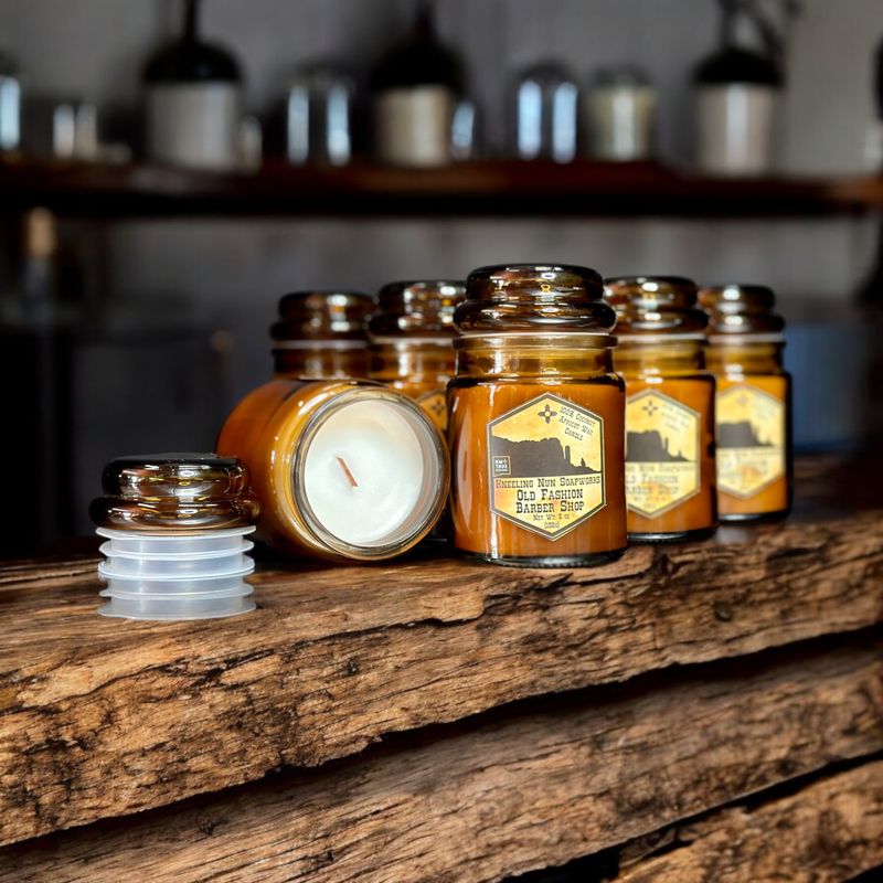 Old Fashion Barbershop Candle