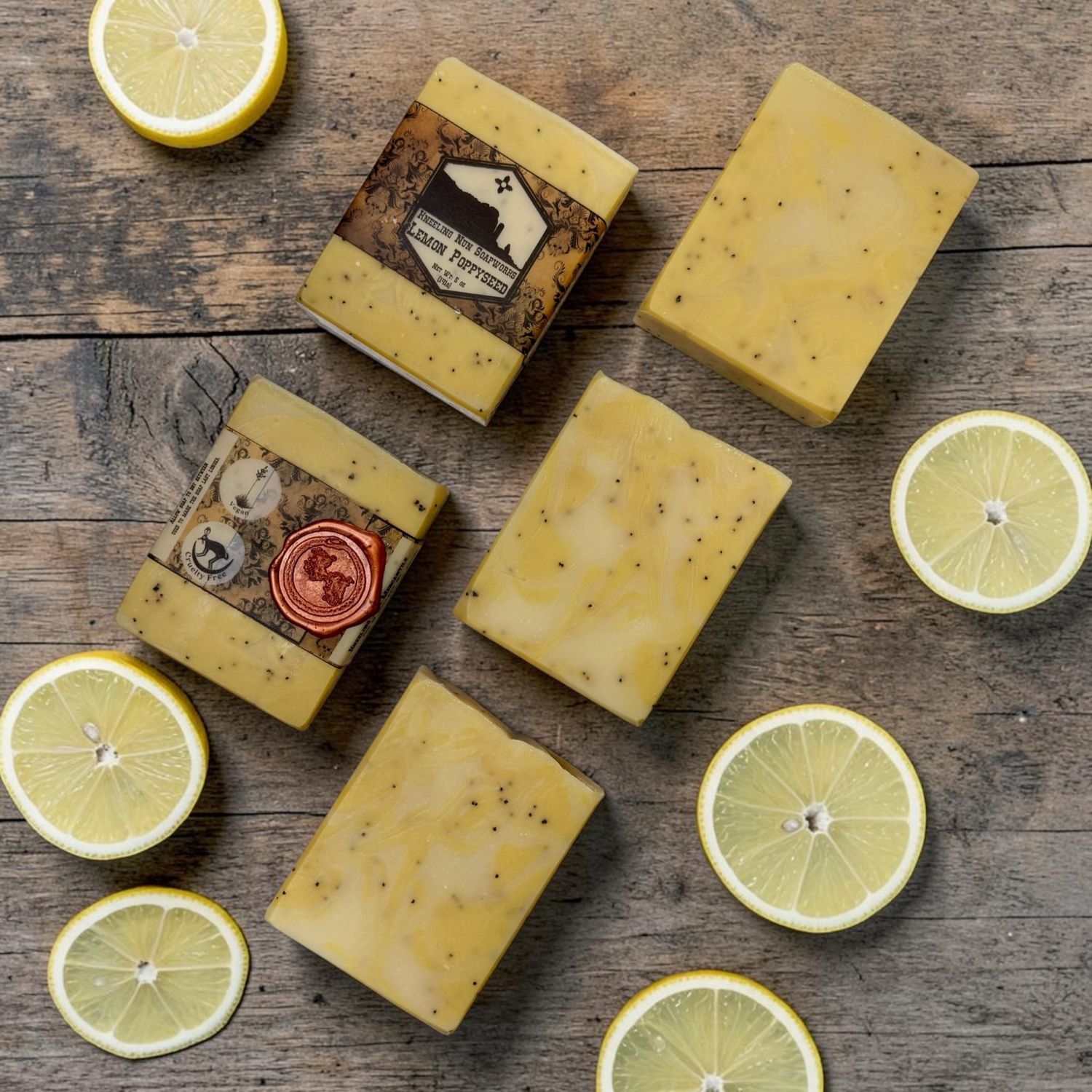Lemon Poppyseed Soap