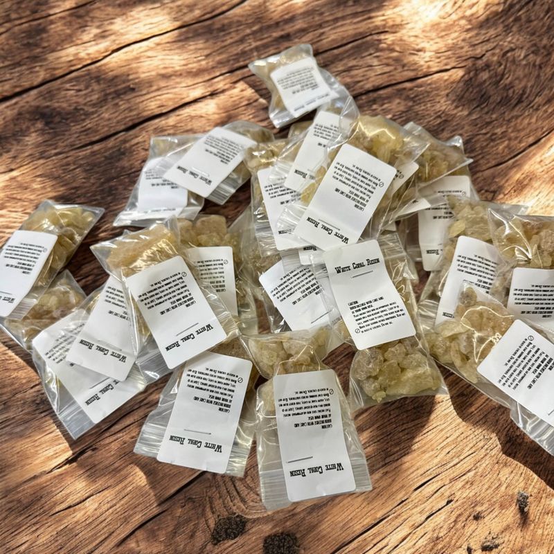 WHITE COPAL RESIN