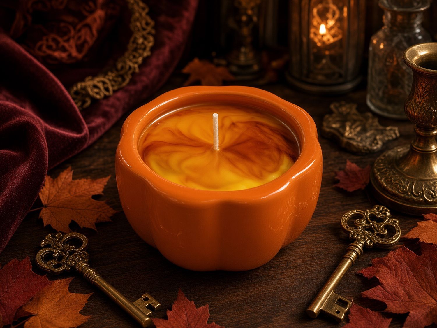 Autumn Oak + Maple Candle