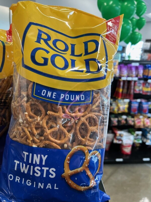 Rold Gold Pretzels Tiny Twist 16 OZ Bag