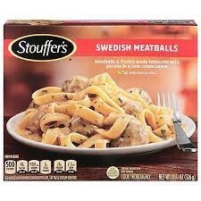 Stouffer&#39;s Swedish meatballs