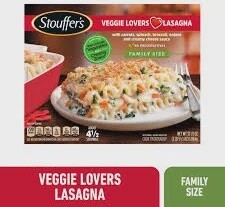 Stouffer&#39;s Veggie Lovers Lasagna Family Size