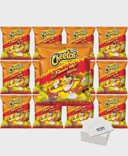 Cheetos crunchy Flamin&#39; Hot snack size