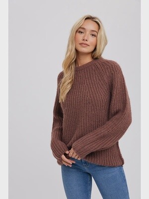Chunky Raglan Sleeve Sweater