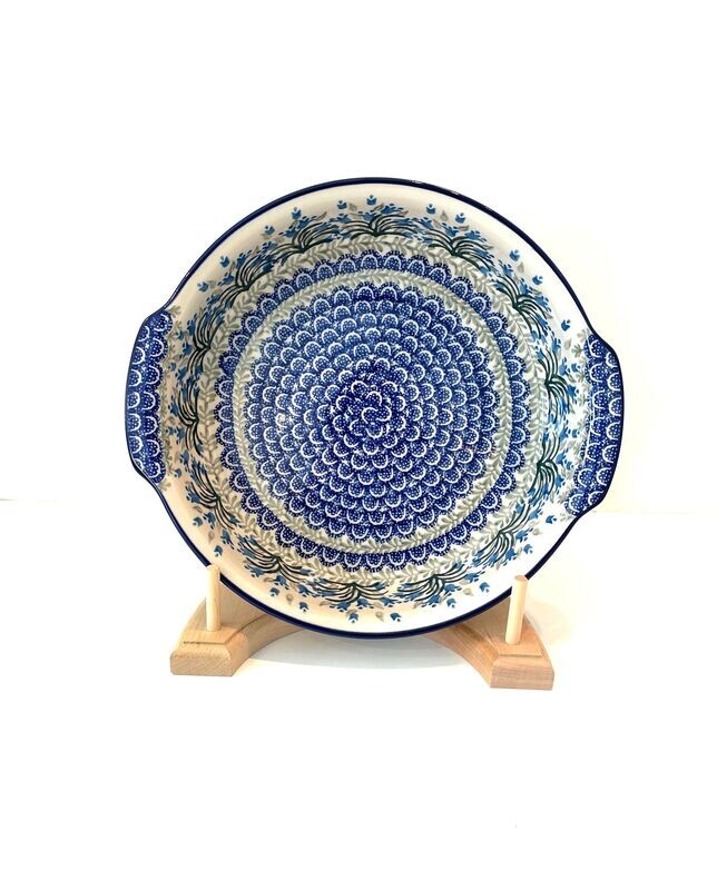 10" Baker With Solid Handle - Shape 418 - 00301